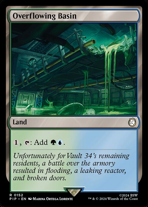 Overflowing Basin - Universes Beyond: Fallout - R - 152