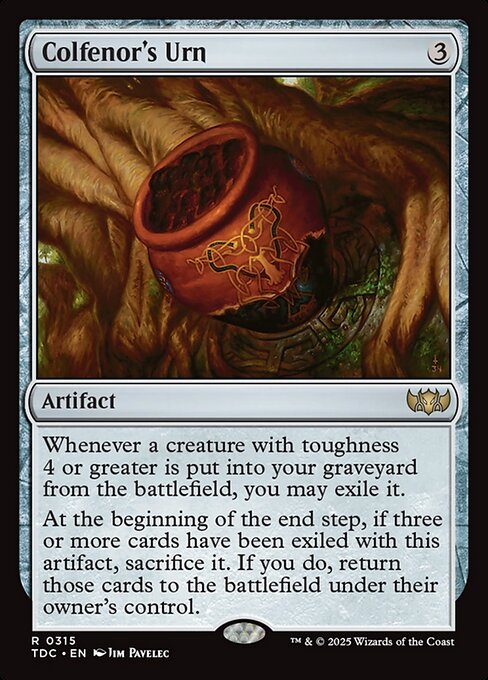 Colfenor's Urn - Commander: Tarkir: Dragonstorm - R - 315