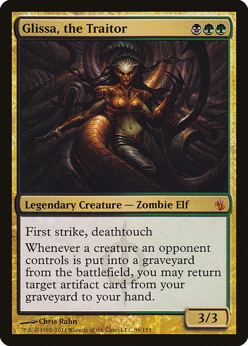 Glissa, the Traitor - Mirrodin Besieged - M - 96