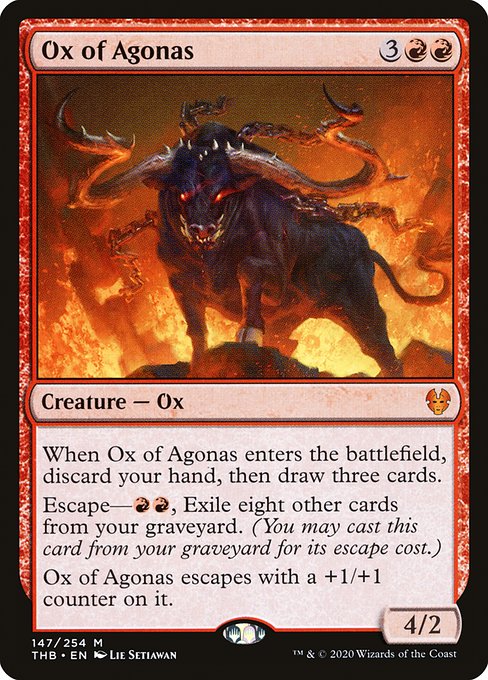 Ox of Agonas - Theros Beyond Death - M - 147