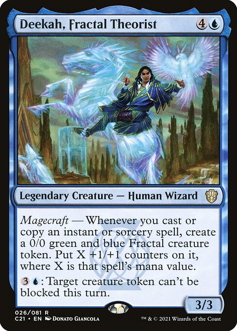 Deekah, Fractal Theorist - Commander 2021 - R - 26