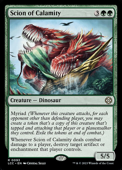 Scion of Calamity - Commander: The Lost Caverns of Ixalan - R - 93