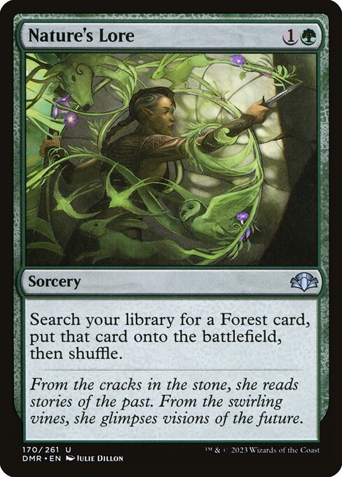 Nature's Lore - Dominaria Remastered - U - 170