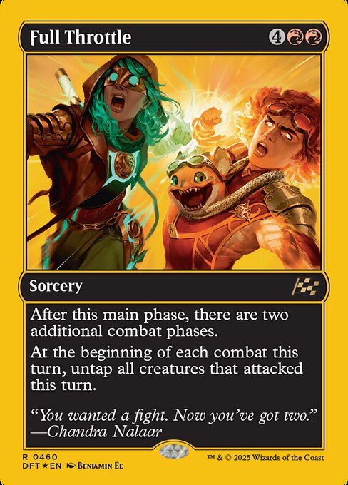 Full Throttle (First-Place Foil) - Aetherdrift - R - 460