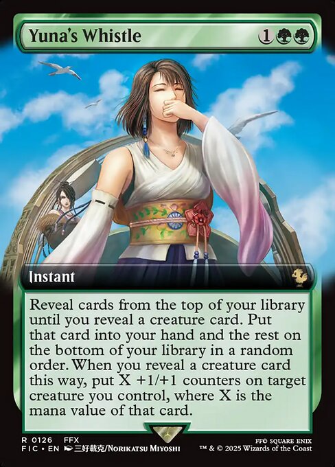 Yuna's Whistle (Extended Art) - Commander: FINAL FANTASY - R - 126