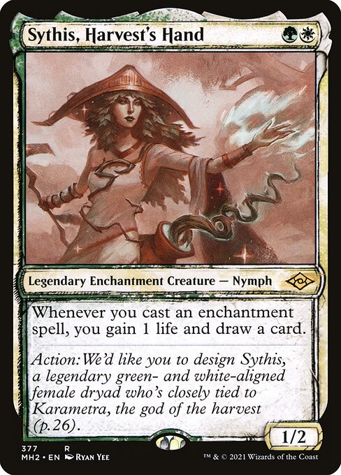 Sythis, Harvest's Hand (Showcase) - Modern Horizons 2 - R - 377