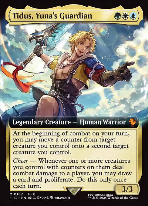Tidus, Yuna's Guardian (Extended Art) - Commander: FINAL FANTASY - M - 187