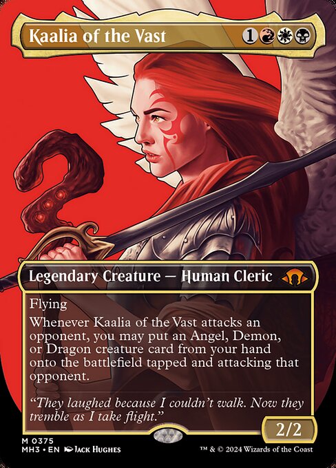 Kaalia of the Vast (0375) (Borderless) - Modern Horizons 3 - M - 375