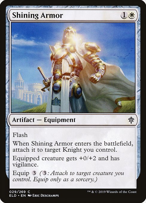Shining Armor - Throne of Eldraine - C - 29