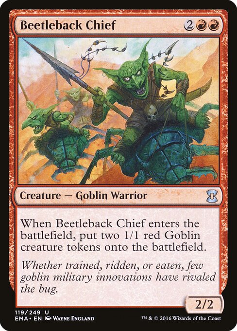 Beetleback Chief - Eternal Masters - U - 119