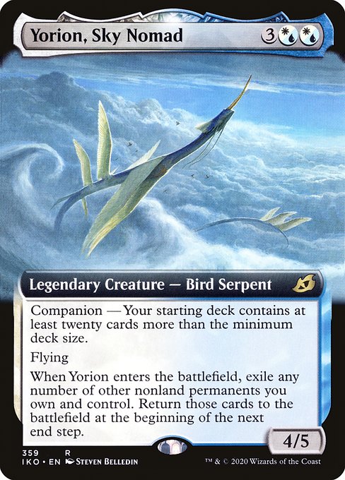 Yorion, Sky Nomad (Extended Art) - Ikoria: Lair of Behemoths - R - 359