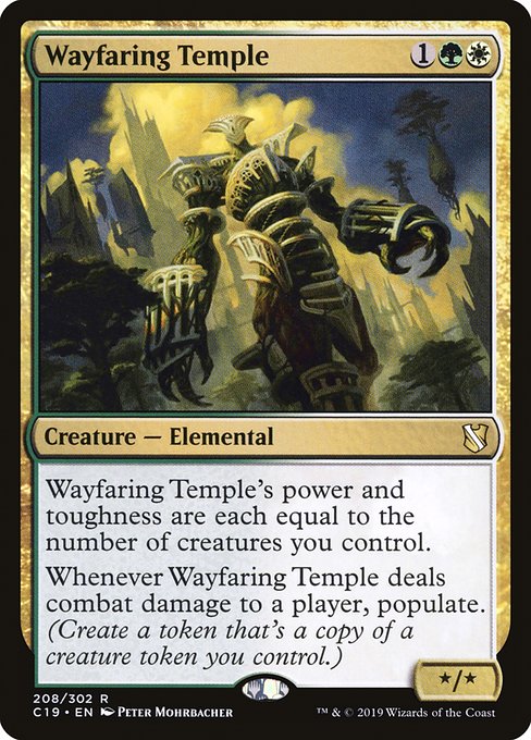 Wayfaring Temple - Commander 2019 - R - 208
