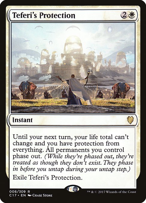 Teferi's Protection - Commander 2017 - R - 8