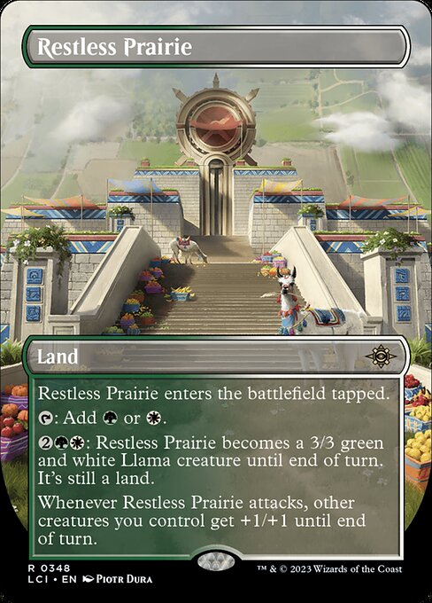 Restless Prairie (Borderless) - The Lost Caverns of Ixalan - R - 348