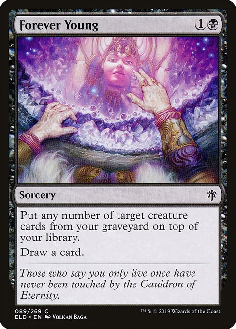 Forever Young - Throne of Eldraine - C - 89