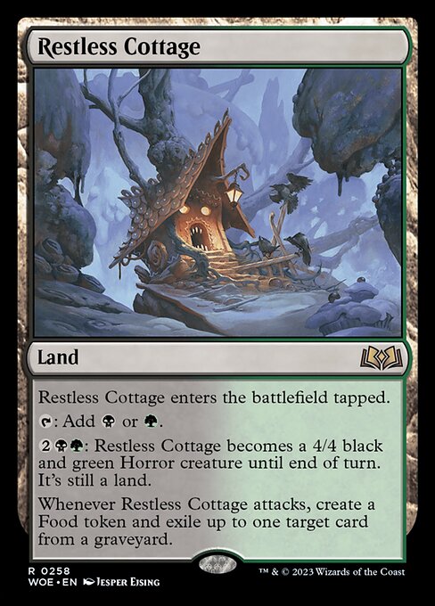 Restless Cottage - Wilds of Eldraine - R - 258