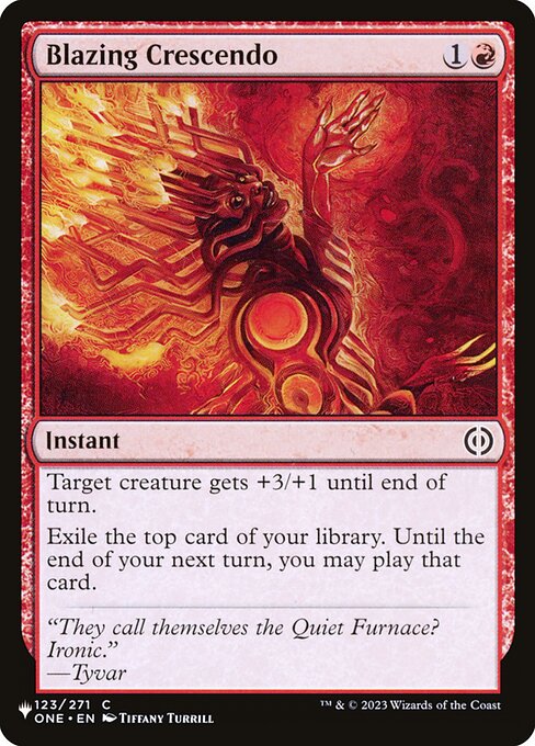 Blazing Crescendo - Marvel Super Heroes - C - 125