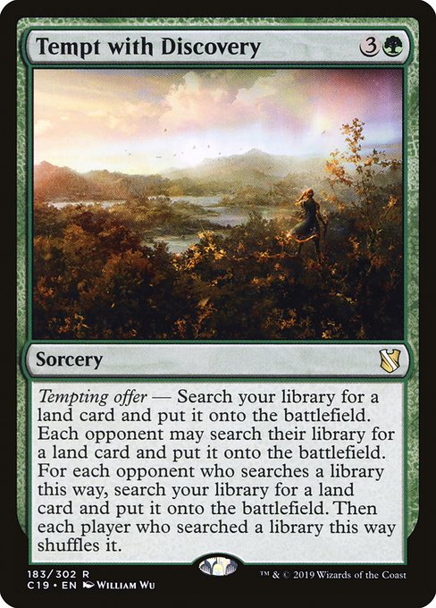 Tempt with Discovery - Commander 2019 - R - 183