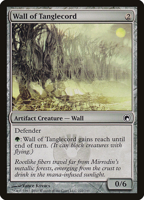 Wall of Tanglecord - Scars of Mirrodin - C - 222