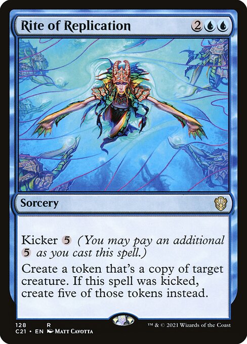 Rite of Replication - Commander 2021 - R - 128