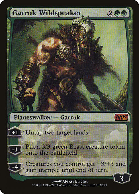 Garruk Wildspeaker - Magic 2010 (M10) - M - 183