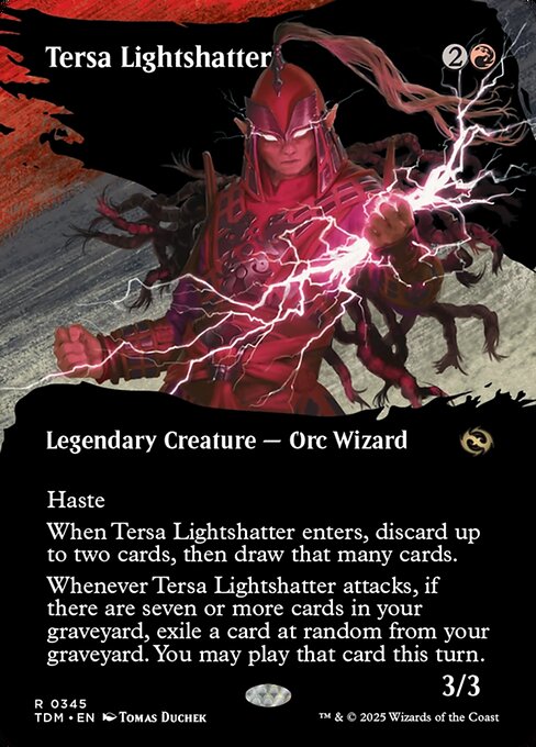 Tersa Lightshatter (Borderless) - Tarkir: Dragonstorm - R - 345