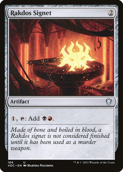 Rakdos Signet - Commander: Innistrad: Crimson Vow - U - 166