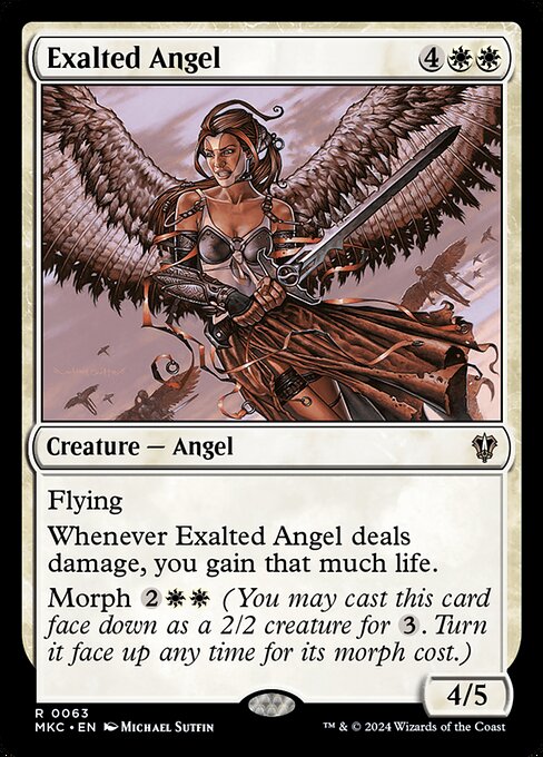 Exalted Angel - Commander: Murders at Karlov Manor - R - 63
