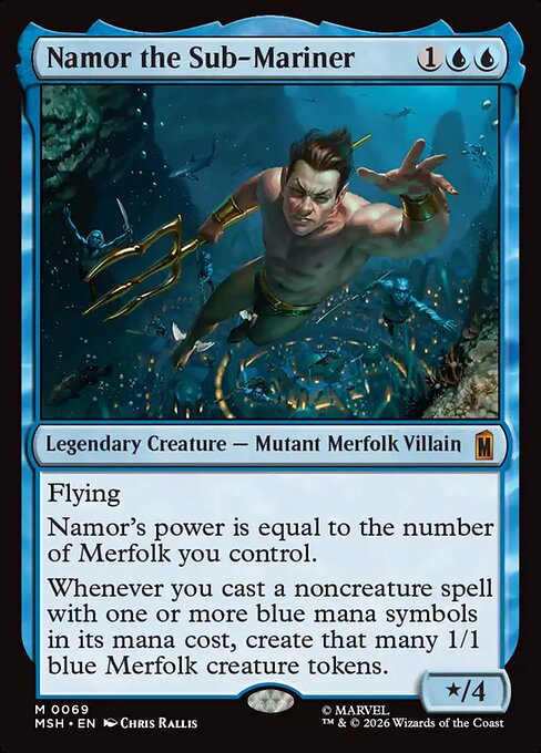 Namor the Sub-Mariner - Marvel Super Heroes - M - 69