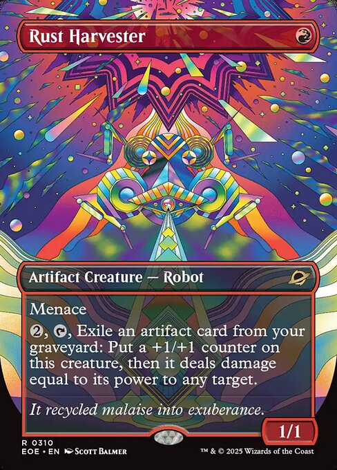 Rust Harvester (Borderless) - Edge of Eternities - R - 310
