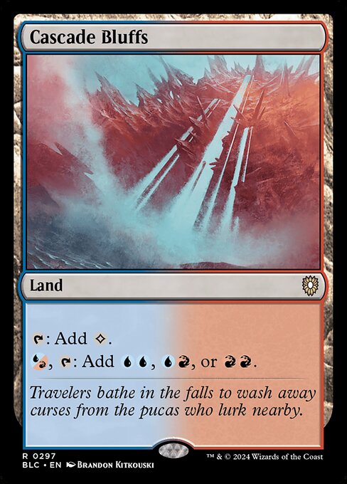 Cascade Bluffs - Commander: Bloomburrow - R - 297