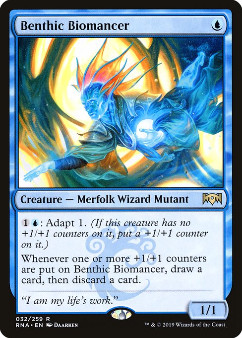 Benthic Biomancer - Ravnica Allegiance - R - 32