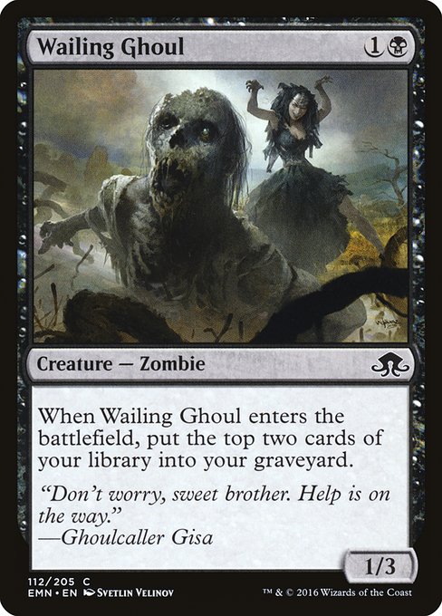 Wailing Ghoul - Eldritch Moon - C - 112