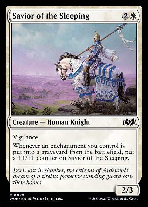 Savior of the Sleeping - Wilds of Eldraine - C - 28