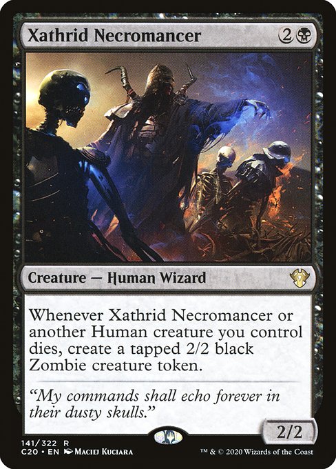 Xathrid Necromancer - Commander 2020 - R - 141