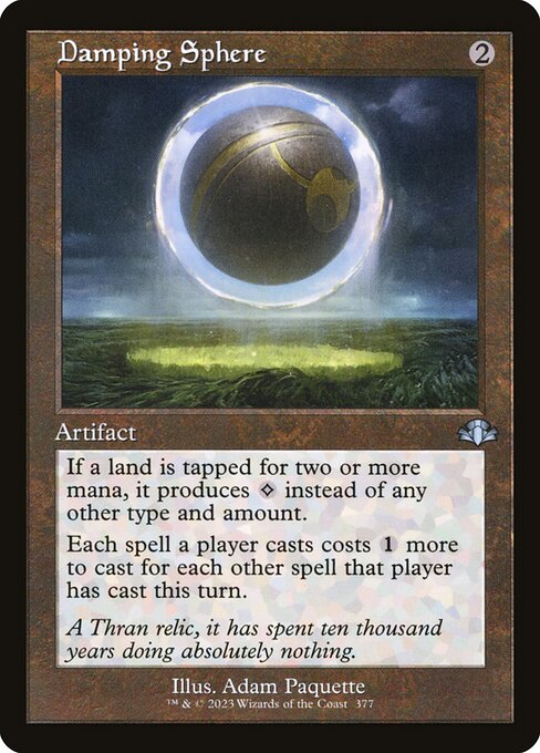 Damping Sphere (Retro Frame) - Dominaria Remastered - U - 377