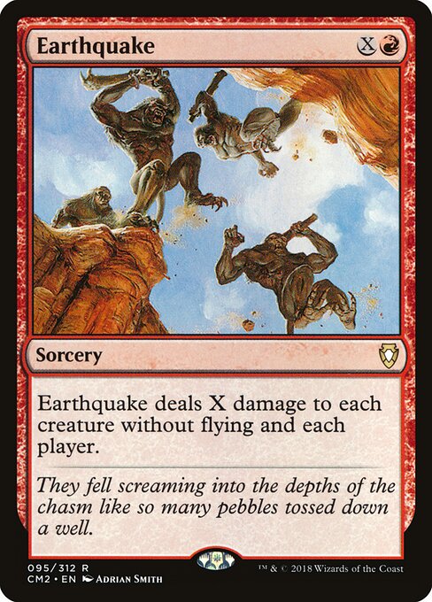 Earthquake - Commander Anthology Volume II - R - 95