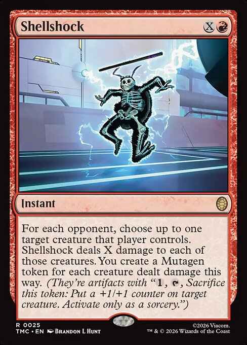 Shellshock - Commander: Teenage Mutant Ninja Turtles - R - 25