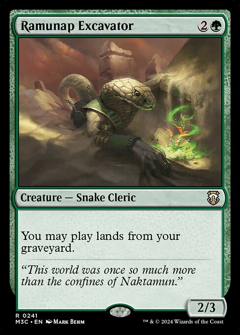 Ramunap Excavator - Commander: Modern Horizons 3 - R - 241