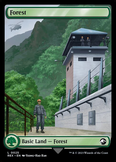 Forest - Universes Beyond: Jurassic World Collection - L - 25