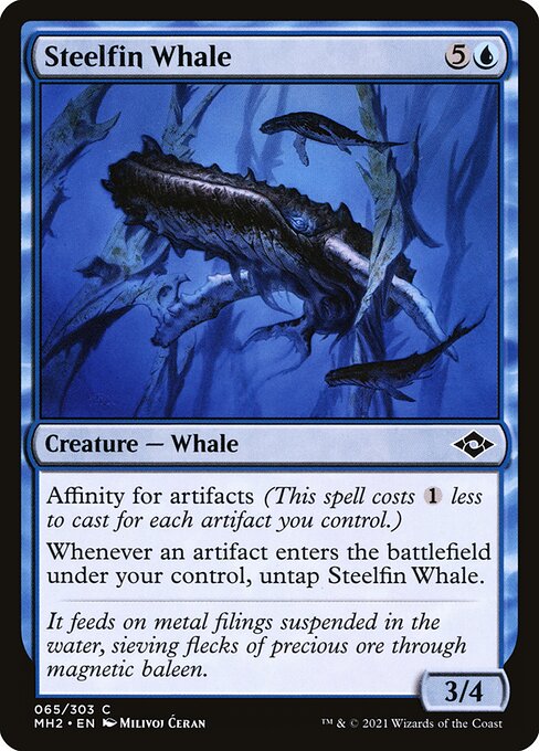 Steelfin Whale - Modern Horizons 2 - C - 65