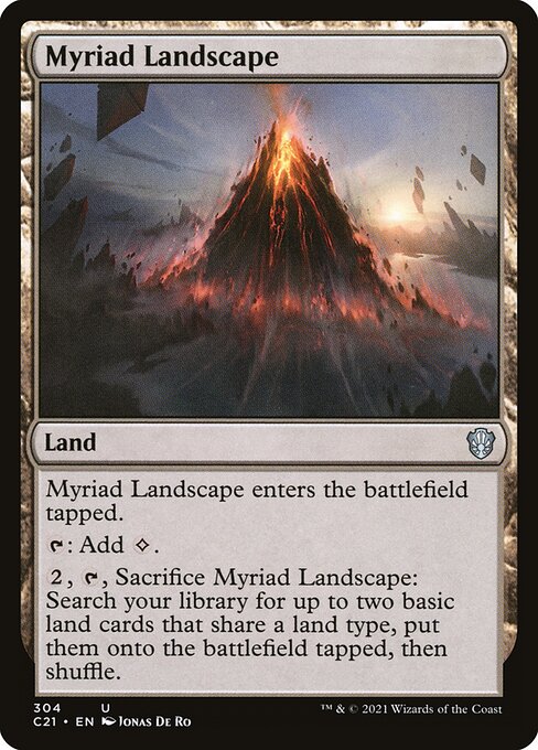 Myriad Landscape - Commander 2021 - U - 304