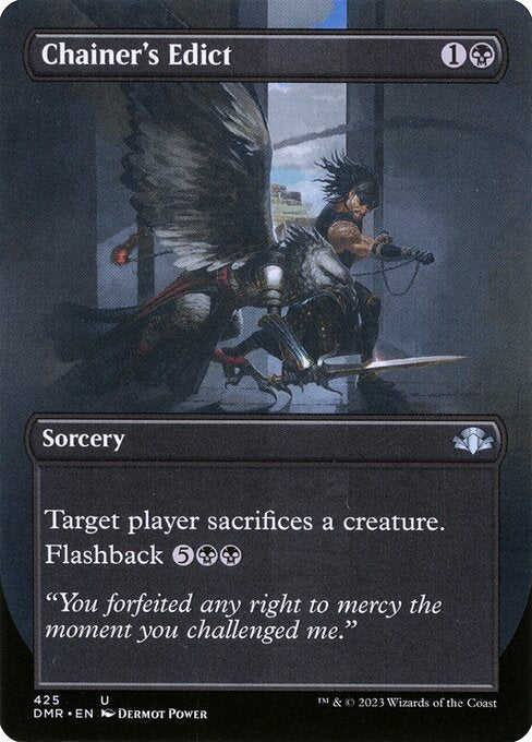 Chainer's Edict (Borderless) - Dominaria Remastered - U - 425
