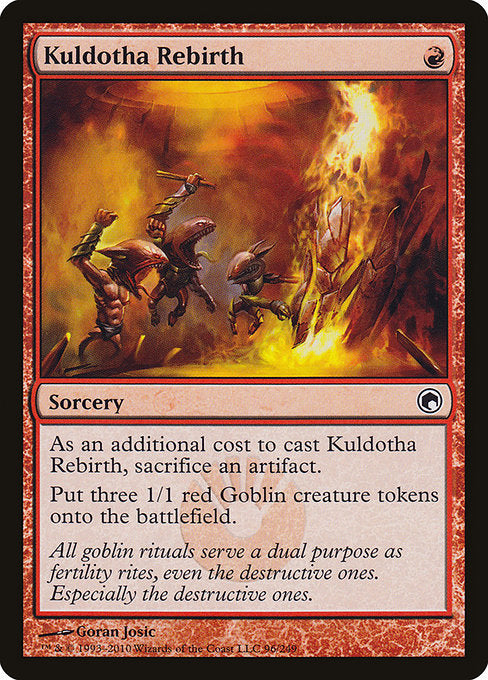 Kuldotha Rebirth - Scars of Mirrodin - C - 96