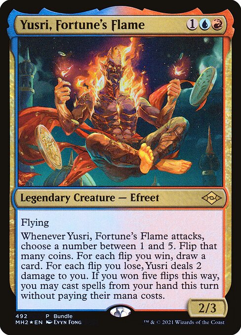 Yusri, Fortune's Flame (MH2 Bundle) - Unique and Miscellaneous Promos - P - 492