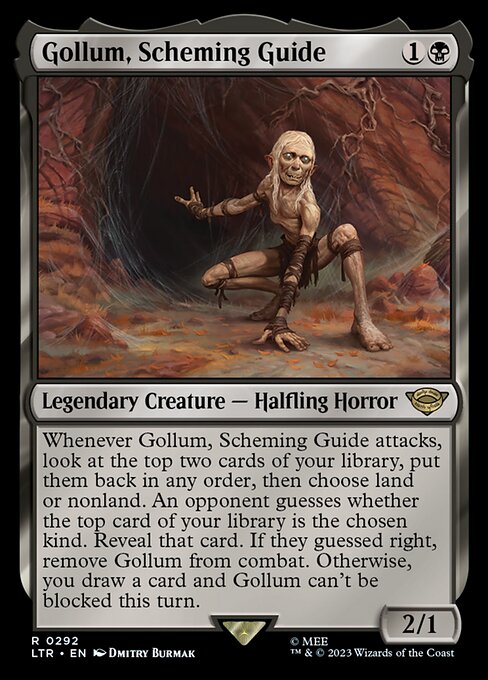 Gollum, Scheming Guide - Universes Beyond: The Lord of the Rings: Tales of Middle-earth - R - 292