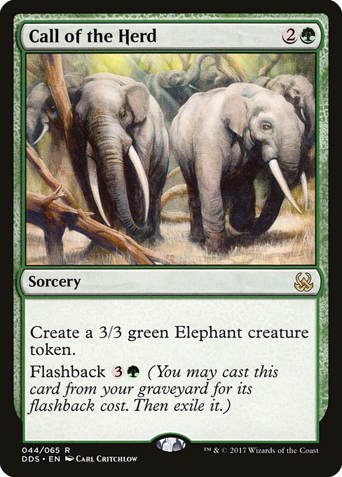 Call of the Herd - Duel Decks: Mind vs. Might - R - 44