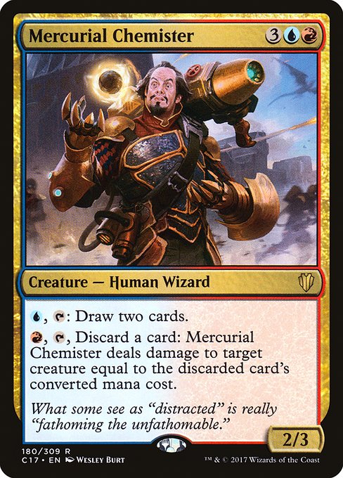 Mercurial Chemister - Commander 2017 - R - 180