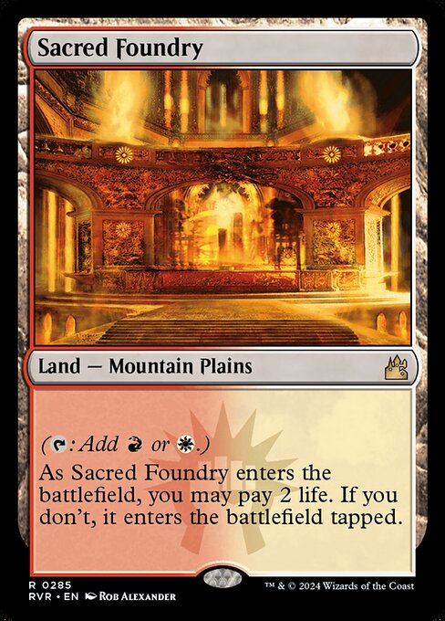 Sacred Foundry - Ravnica Remastered - R - 285