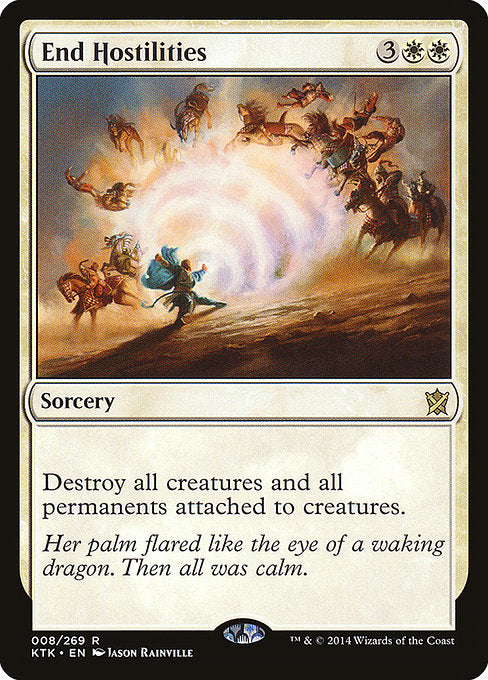 End Hostilities - Khans of Tarkir - R - 8